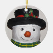 Zeer snel Snowman Ornament (Voorkant)