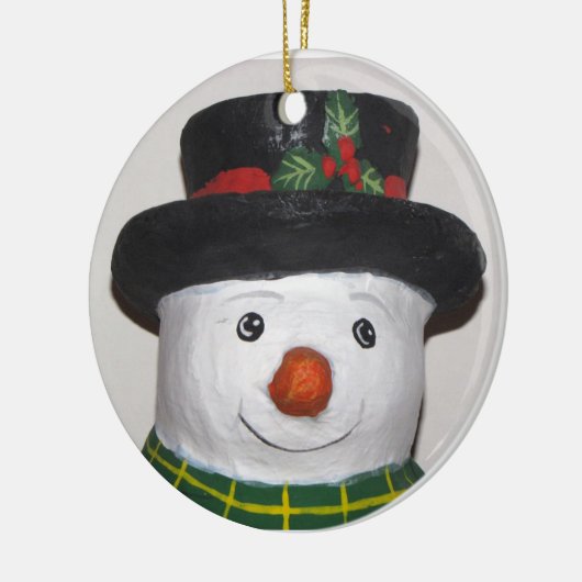 Zeer snel Snowman Ornament (Links)