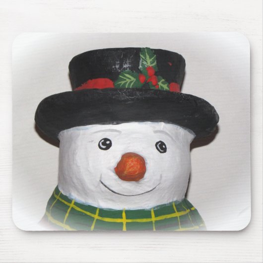 Zeer snelle Snowman Muismat (Voorkant)