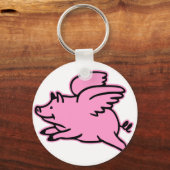 Zeer snelle vliegroze roze rok sleutelhanger (Voorkant)