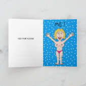 Zeer speciaal kerstcadeau kaart (Binnen)