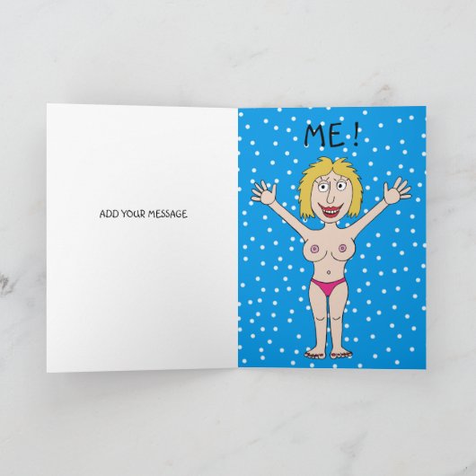 Zeer speciaal kerstcadeau kaart (Binnen)