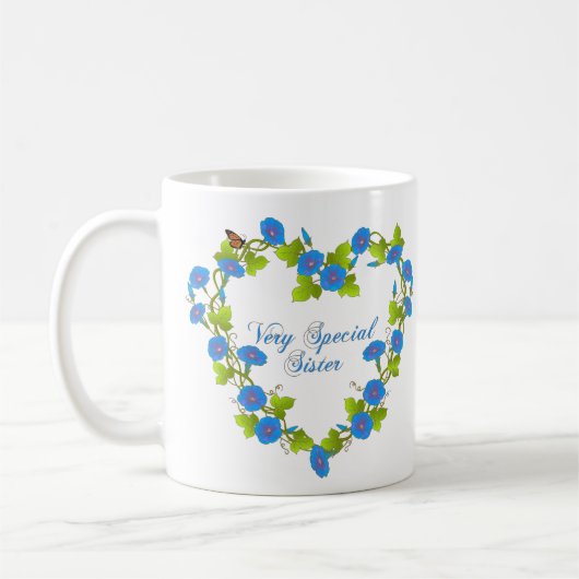 Zeer speciaal zuster koffiemok (Links)