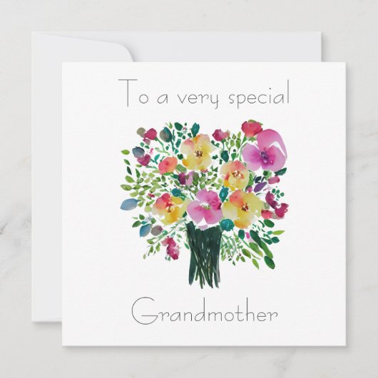zeer speciale grootmoeder (Voorkant)