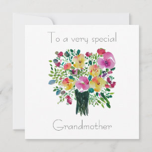 zeer speciale grootmoeder