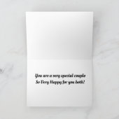 ** ZEER SPECIALE KOEPEL** OP DE KAART VOOR DE WEDD (Binnen)