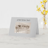 ZEER SPECIALE TOAST SPECIALE VERJAARDAG KAART (Gele Bloem)