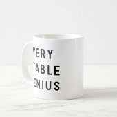 Zeer stabiele genie koffiemok (Voorkant links)