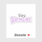 Zeer streng sticker (Vel)