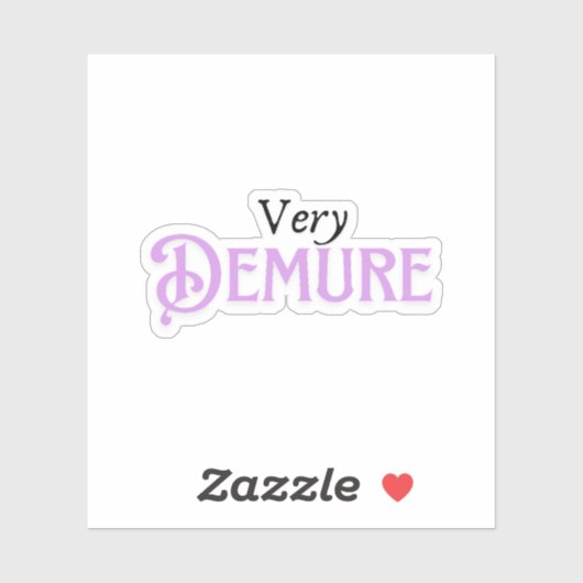 Zeer streng sticker (Vel)