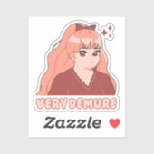 Zeer streng sticker (Vel)