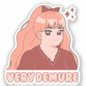 Zeer streng sticker (Voorkant)