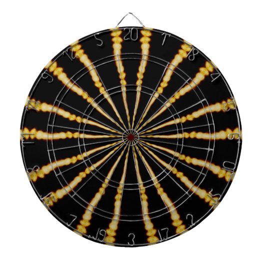 Zeer trippy Psychedelic Dart Board Dartbord (Voorkant)