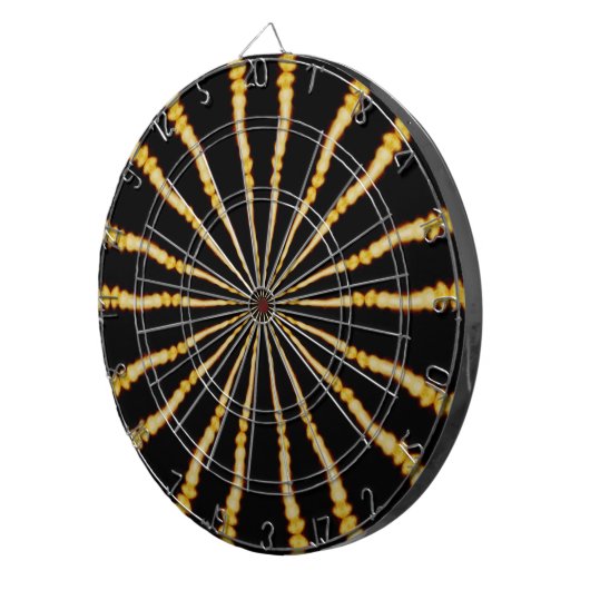 Zeer trippy Psychedelic Dart Board Dartbord (Voorkant Rechts)