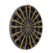 Zeer trippy Psychedelic Dart Board Dartbord (Voorkant Links)