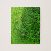 Zeer uitdagende groene gras legpuzzel (Verticaal)