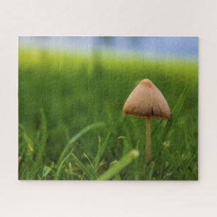 Zeer uitdagende paddenstoel legpuzzel