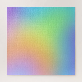 Zeer uitdagende pastelregenbooggradiënt puzzel legpuzzel