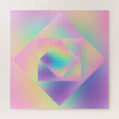 Zeer uitdagende regenbooggradiënt Prismatische puz Legpuzzel (Horizontaal)