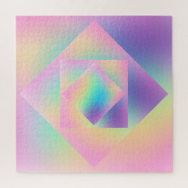 Zeer uitdagende regenbooggradiënt Prismatische puz Legpuzzel
