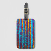 Zeer uniek Abstract patroon Bagagelabel (Voorkant (verticaal))