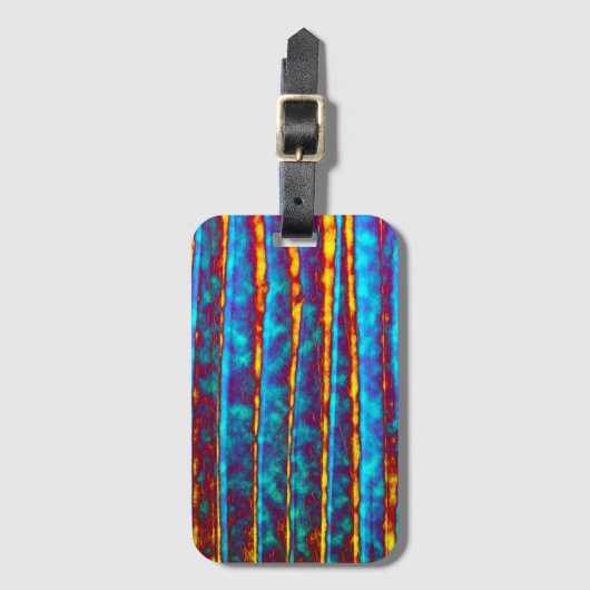 Zeer uniek Abstract patroon Bagagelabel (Voorkant (verticaal))