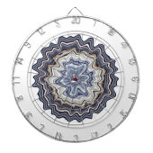 Zeer uniek Abstract patroon Dartbord (Voorkant)