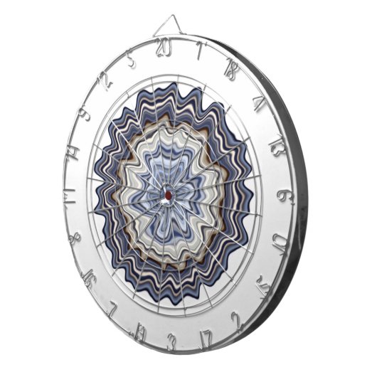 Zeer uniek Abstract patroon Dartbord (Voorkant Rechts)