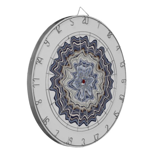 Zeer uniek Abstract patroon Dartbord (Voorkant Links)