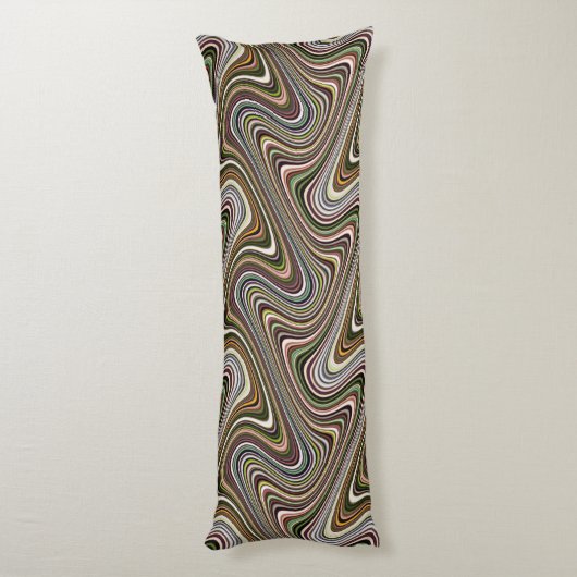 Zeer uniek Abstract patroon Lichaamskussen (Achterkant (Verticaal))