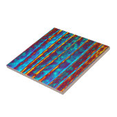 Zeer uniek Abstract patroon Tegeltje (Zijkant)