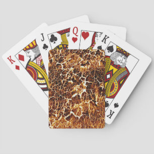 Zeer unieke Abstracte textuur Pokerkaarten