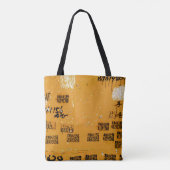 Zeer unieke wolk in de stad tote bag (Achterkant)