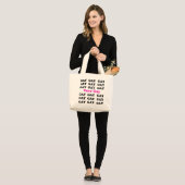 Zeer vaak grote tote bag (Voorkant (model))