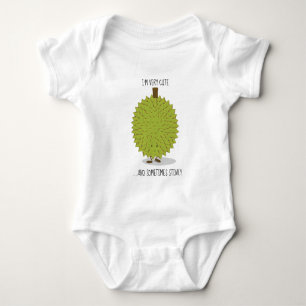 Zeer vaak Stinky Durian Fruit Cartoon Romper
