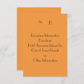 Zeer vaak Tangerine Enclosure Card Informatiekaartje (Voorkant / Achterkant)