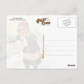 Zeer vaak Venturesome Puppy Briefkaart (Achterkant)