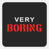 Zeer vaak vierkante sticker (Voorkant)