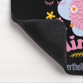 ZEER VEELEISEND ZEER MINDFUL bloemenwelzijn Muismat (Hoek)