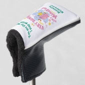 ZEER VEELEISENDE ZEER MINDFUL Bloemen Golfheadcover (3/4 voorkant)