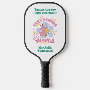 ZEER VEELEISENDE ZEER MINDFUL Bloemen Pickleball Paddle