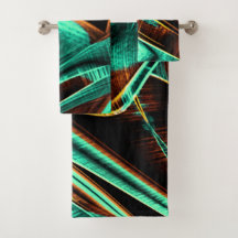 Zeer verdraaide tapes, aquamarine- en koffiegroeve