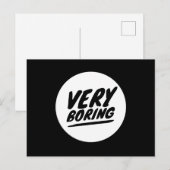 Zeer vervelende borst briefkaart (Voorkant / Achterkant)