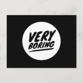 Zeer vervelende borst briefkaart (Voorkant)