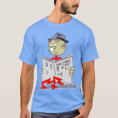 Zeer vette roodhemel t-shirt (Voorkant)