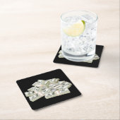 Zeer vette stapels cash Onderzetter set (Insitu)