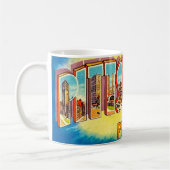 Zeer Vintage Pittsburgh Groet Koffiemok (Links)