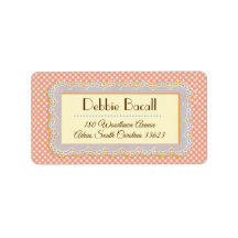 Zeer Vintage Retouradreslabels