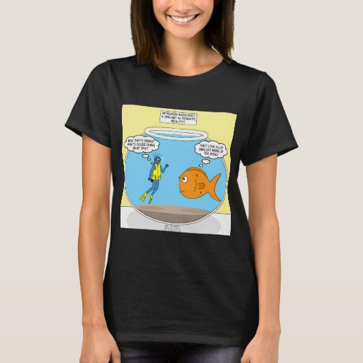 Zeer vreemde SCUBA-duik! T-shirt (Voorkant)