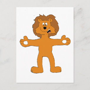 Zeer vriendelijke Cartoon Briefkaart